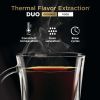 Dualbrew Specialty Coffee System, Single-Serve, K-Cup Pod Compatible, 12-Cup Drip Coffee Maker - Black